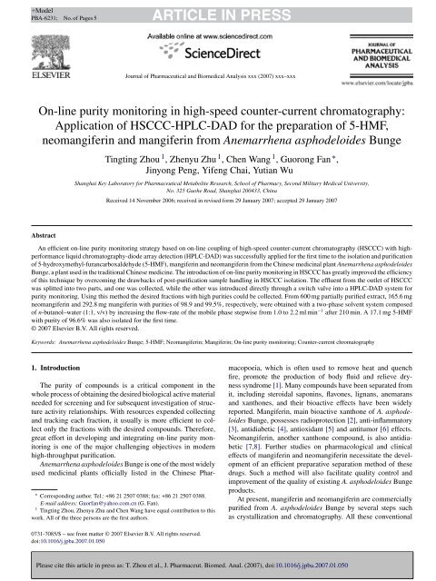 Article In Press ARTICLE IN PRESS