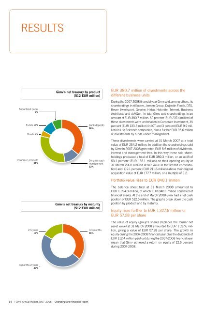 ANNUAL REPORT 2007 | 2008 - Gimv