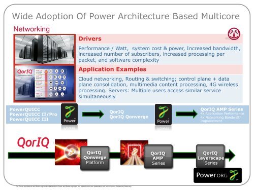 Introduction to Freescale 28nm e6500 Advanced 64bit ... - Power.org