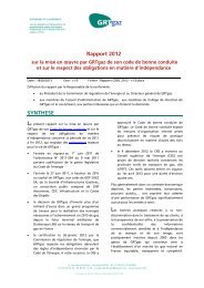 Rapport 2012 - GRTgaz