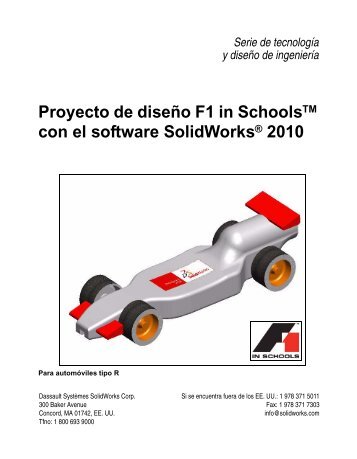 Proyecto de diseño F1 in SchoolsTM con el - The SolidWorks Blog