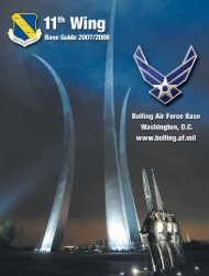 About Bolling Air Force - DCMilitary.com