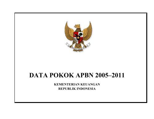 DATA POKOK rev pbyy - Direktorat Jenderal Anggaran Kementerian ...