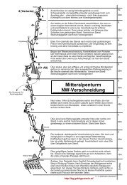 Mitteralpenturm NW-Verschneidung