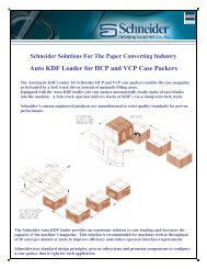 Auto KDF Magazine Loader - Schneider Packaging Equipment Co ...