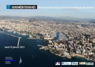 Mise en eau des darses du J4 et prÃ©sentation ... - EuromÃ©diterranÃ©e