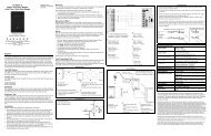 CR-R870-A (Indoor Proximity Reader) : Installation Guide