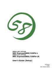Nec Express5800 R3a E4 Nec Express5800 R3b M4 用户指南
