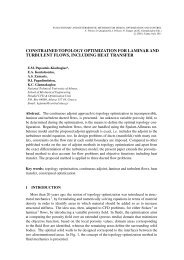constrained topology optimization for laminar and turbulent flows ...