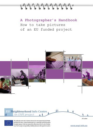 A Photographer's Handbook How to take pictures of an EU funded ...