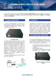 Modem GPRS WG2G-USB M2M - Webdyn