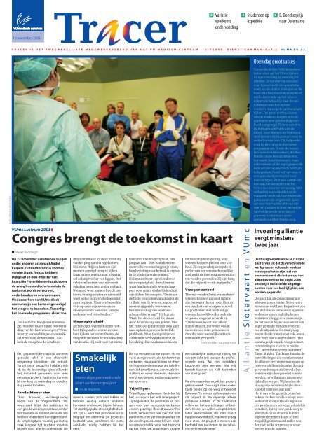 Congres brengt de toekomst in kaart - VU medisch centrum ...