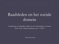 Kaderstelling sociaal domein - Gemeente Westland