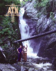 ATN September-October 2002 - Appalachian Trail Conservancy