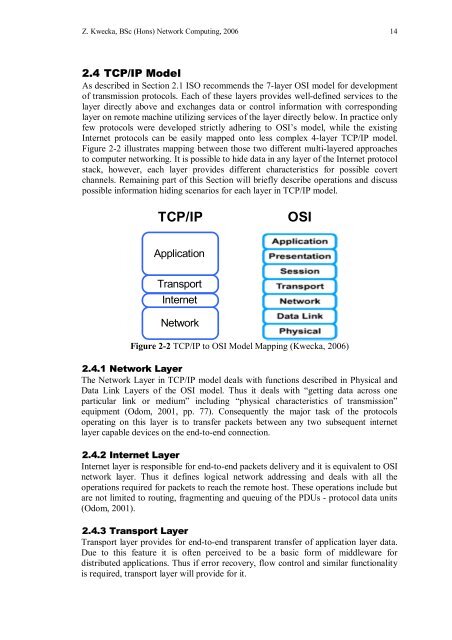 Application Layer Covert Channel Analysis and ... - Bill Buchanan