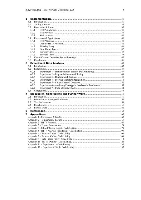 Application Layer Covert Channel Analysis and ... - Bill Buchanan