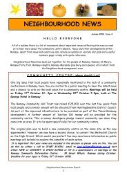 Ramsey Neighbourhood News Issue 4 - Huntingdonshire District ...