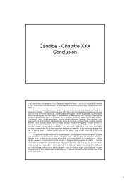 Candide - Chapitre XXX