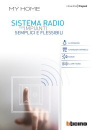 Brochure sistema radio - Professionisti BTicino