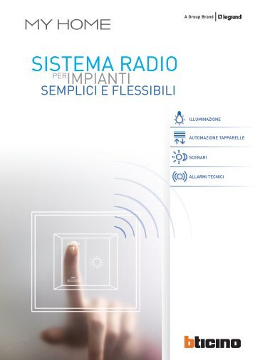 Brochure sistema radio - Professionisti BTicino