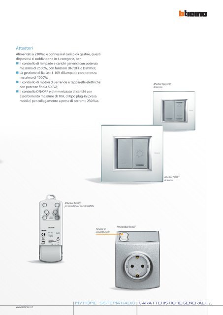 Brochure sistema radio - Professionisti BTicino