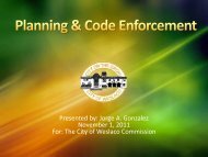 Planning & Code Enforcement - City of Weslaco