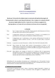 facoltÃ  di giurisprudenza - UniversitÃ  degli Studi di Milano-Bicocca