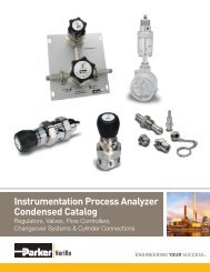 Instrumentation Process Analyzer Condensed Catalog