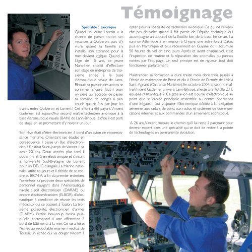 technicien aÃ©ronautique MÃ©tiers passionMÃ©tiers ... - Marine et Marins