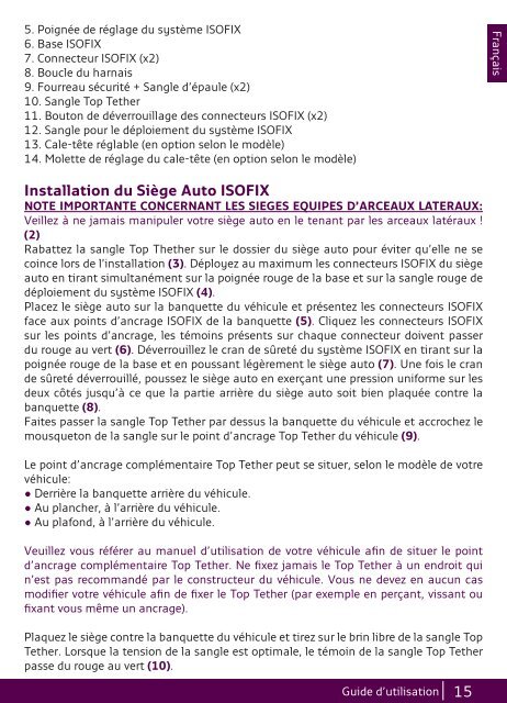 Sporting SP isofix - Babybus