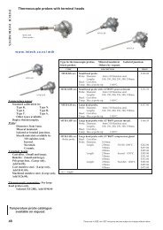 Temperature probes