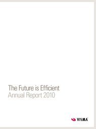 The Future is Efficient Annual Report 2010 - Visma