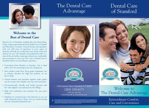 Welcome To The Best Of Dental Care Dental Care Of Stamford