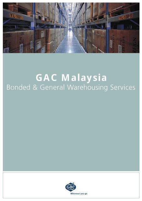 Bonded Warehousing Service Gac
