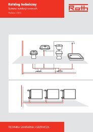 Katalog techniczny - wydanie 1/2012 - Roth