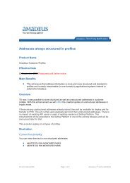 2009-09-23 POSTPONED UFN - Addresses always ... - Amadeus