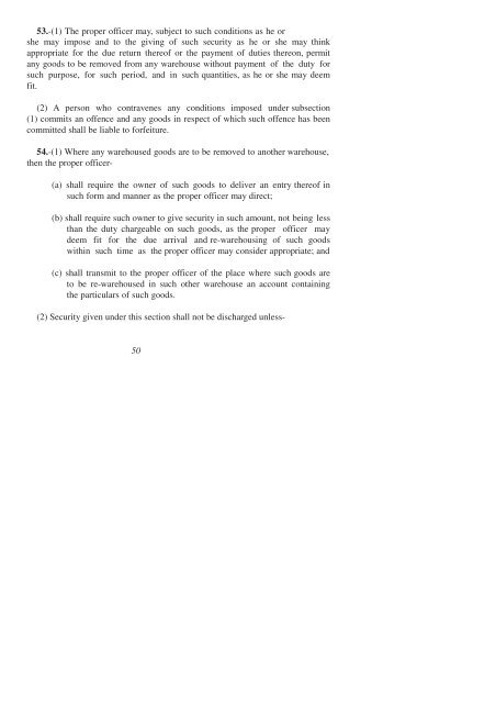 East African Community Customs Management Act, 2004 - VERTIC