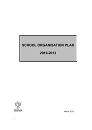 School Organisation Plan 2010-2014 - SchoolsOnline - Swindon ...