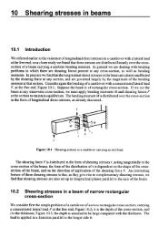 10 Shearing stresses in beams - Free