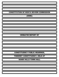 constitution of kenya review commission (ckrc ... - ConstitutionNet