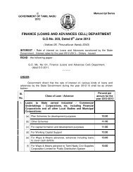 G.O.No. 203, Finance (Loans and Advances) - Johnson Asir Services