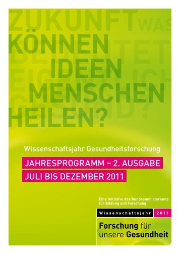 Was bedeutet eigentlich gesund? Können Ideen Menschen heIlen?