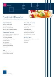 Breakfasts - Novotel London West