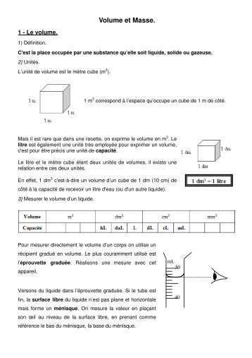 Masse et Volume.pub - Institution Notre Dame