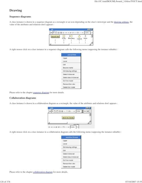 Bouml reference manual - Fedora Project Packages GIT repositories