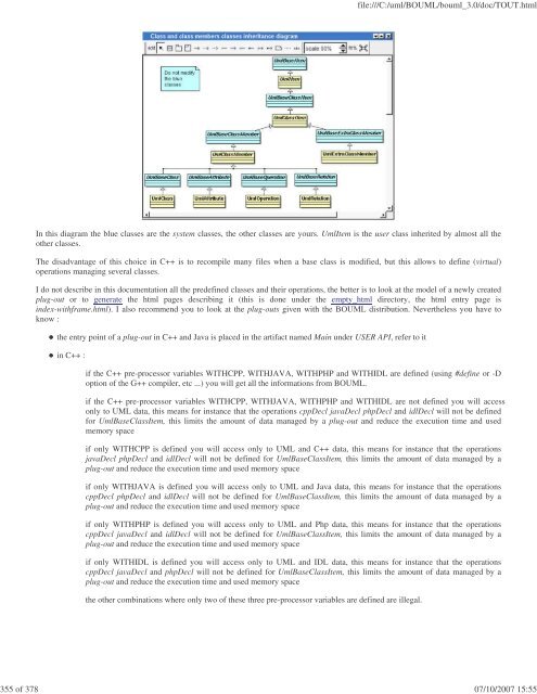 Bouml reference manual - Fedora Project Packages GIT repositories