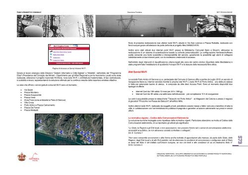 Reti tecnologiche - PUC - Comune di Genova