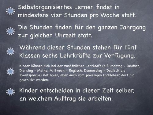 Selbstorganisiertes Lernen - Heinrich-von-Brentano Schule