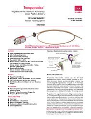 RF Flexible Housing Option - MTS Sensors