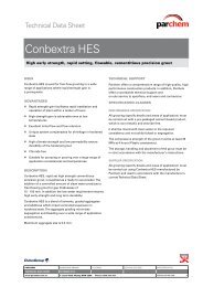 Conbextra HES TDS - Parchem